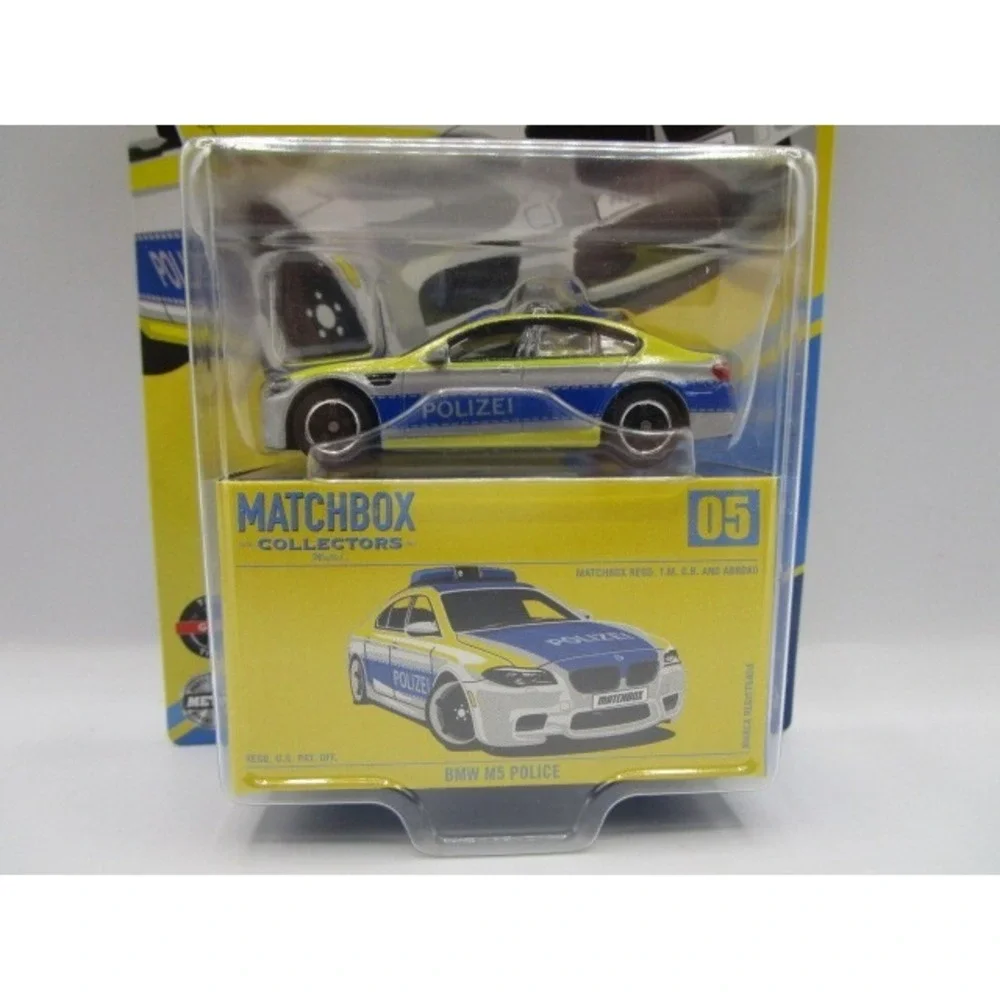 Matchbox Collectors BMW M5 Police Car Red #5/20 Diecast Car 2025